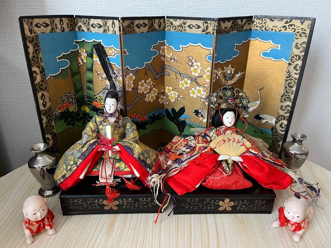 アンティーク★雛人形　昭和初期の作品　ひな人形　おひなさま　100年物