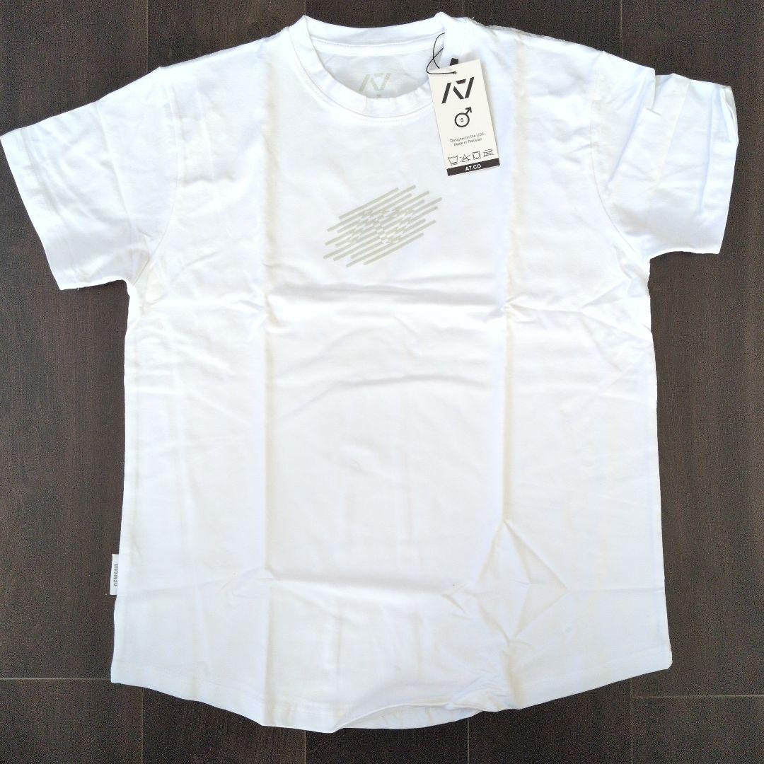 【新品未使用】A7　BarGrip アライン　カーブドヘムTシャツ　メンズS