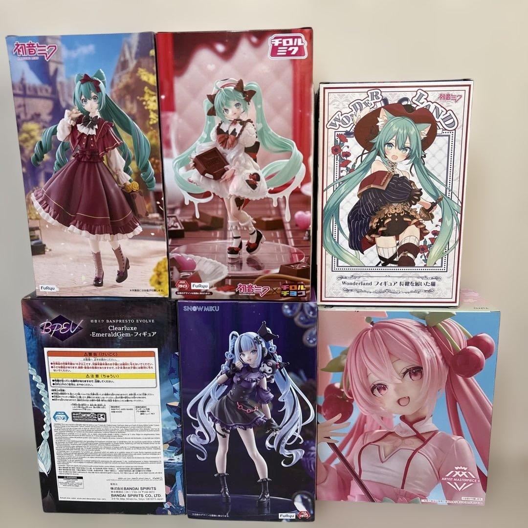 初音ミク Trio Try Figure フィギュア6体セット
