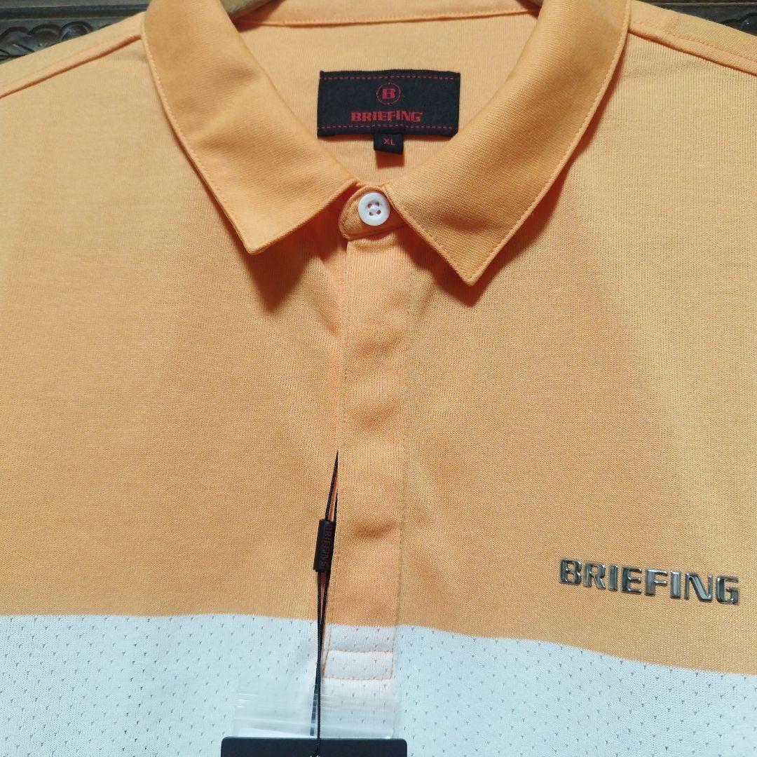 BRIEFING GOLF オレンジ ポロシャツ