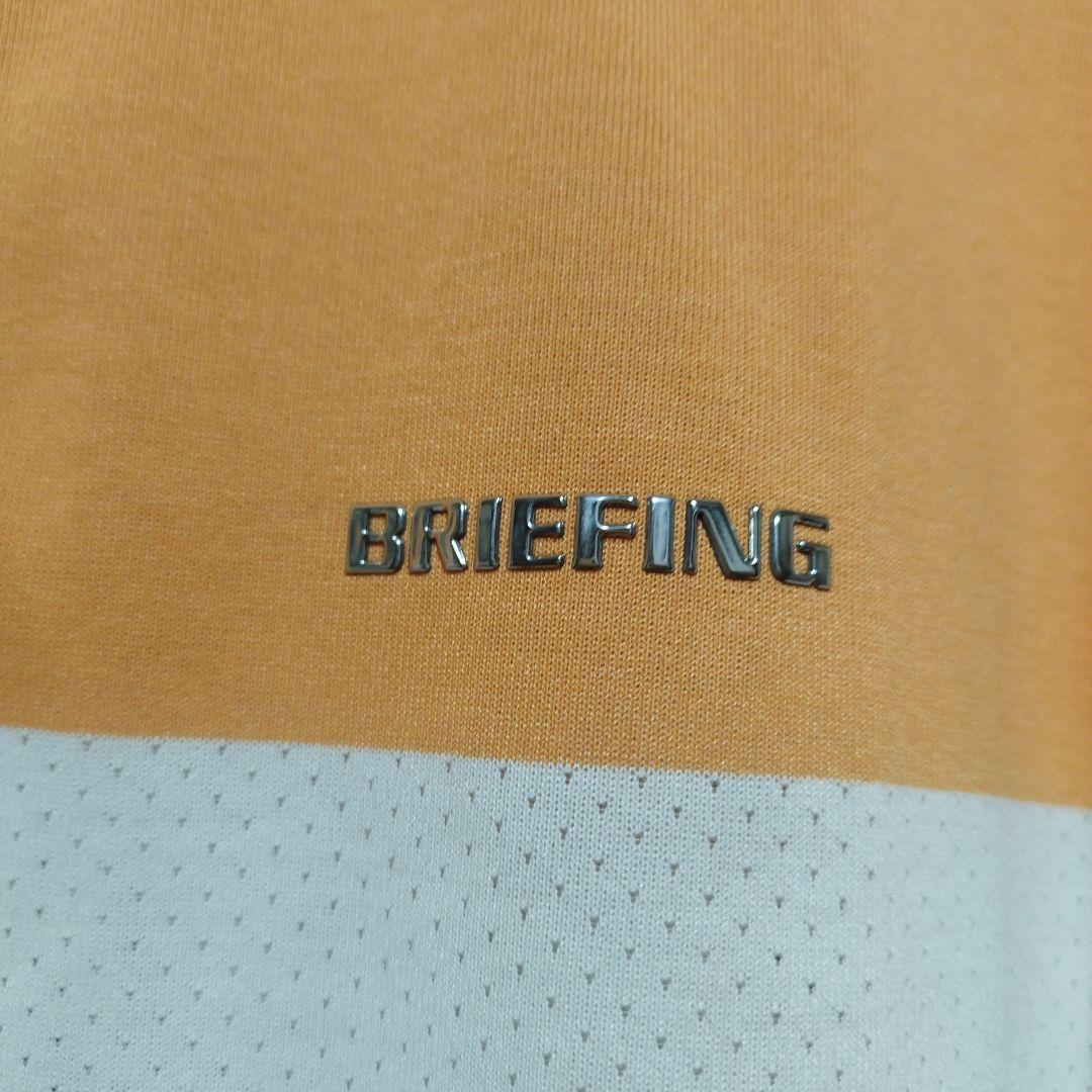 BRIEFING GOLF オレンジ ポロシャツ
