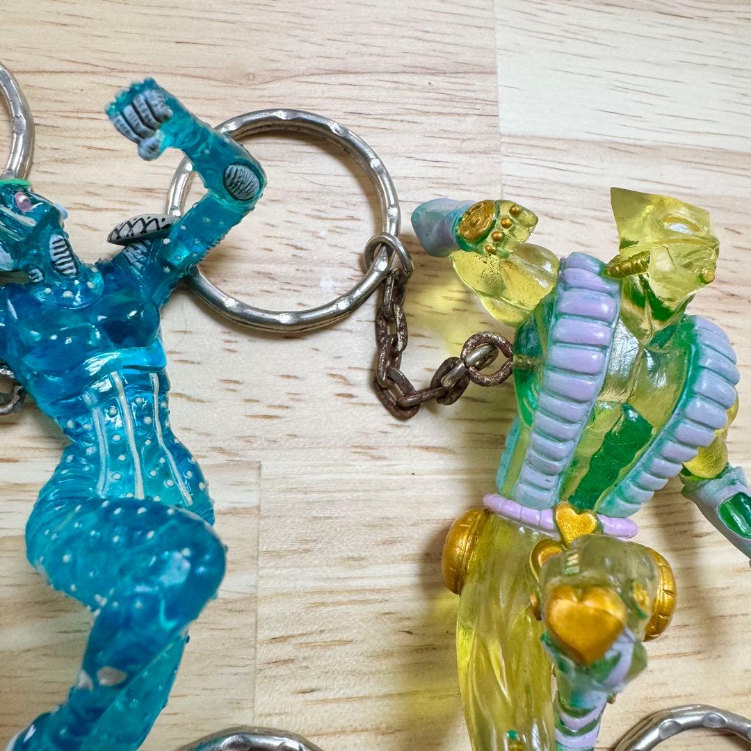 ジョジョの奇妙な冒険 スタンドコレクションフィギュアキーホルダー 7個セット