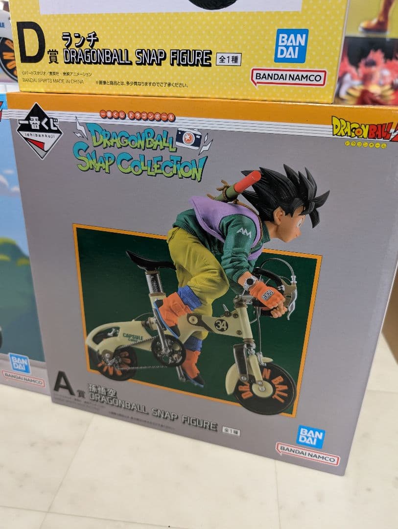1番くじ ✨ドラゴンボール スナップコレクション A賞 B賞 D賞 セット