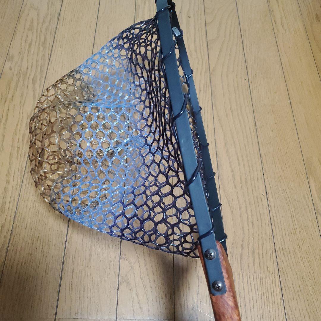 ラバーランディングネット　ハンドメイド
