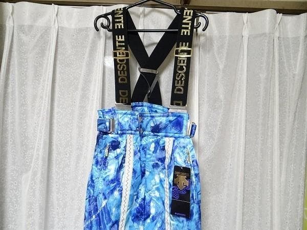 新品 80年代 ビンテージ デサント ジオパンツ スキーパンツ モーグル ビブ