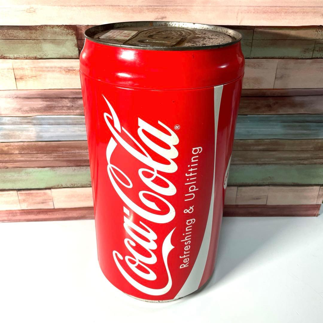 レア★コカ・コーラ★ノベルティ★インテリア雑貨★大きな缶ケース★送料込み