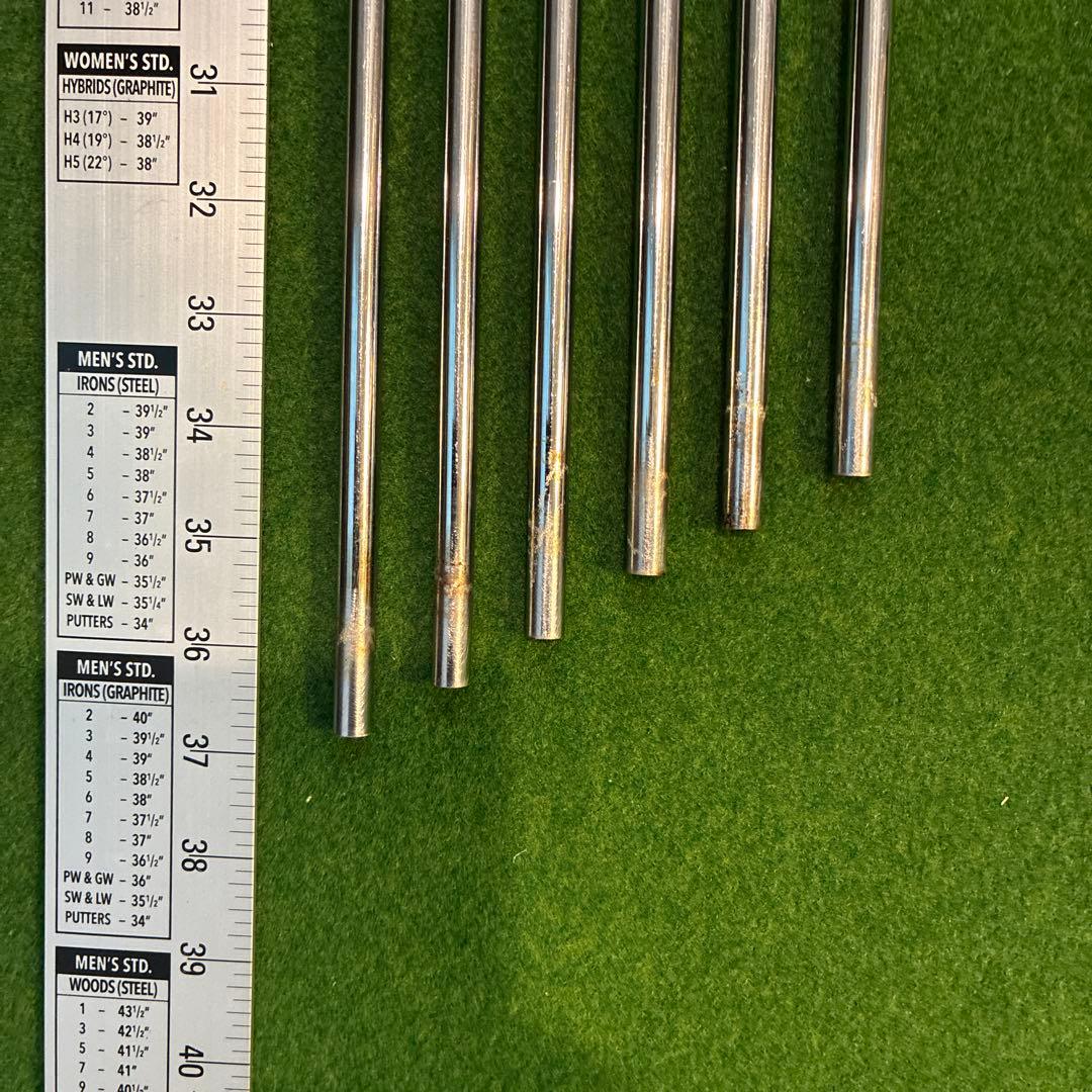 Dynamic Gold XP スチールシャフト 6本セット