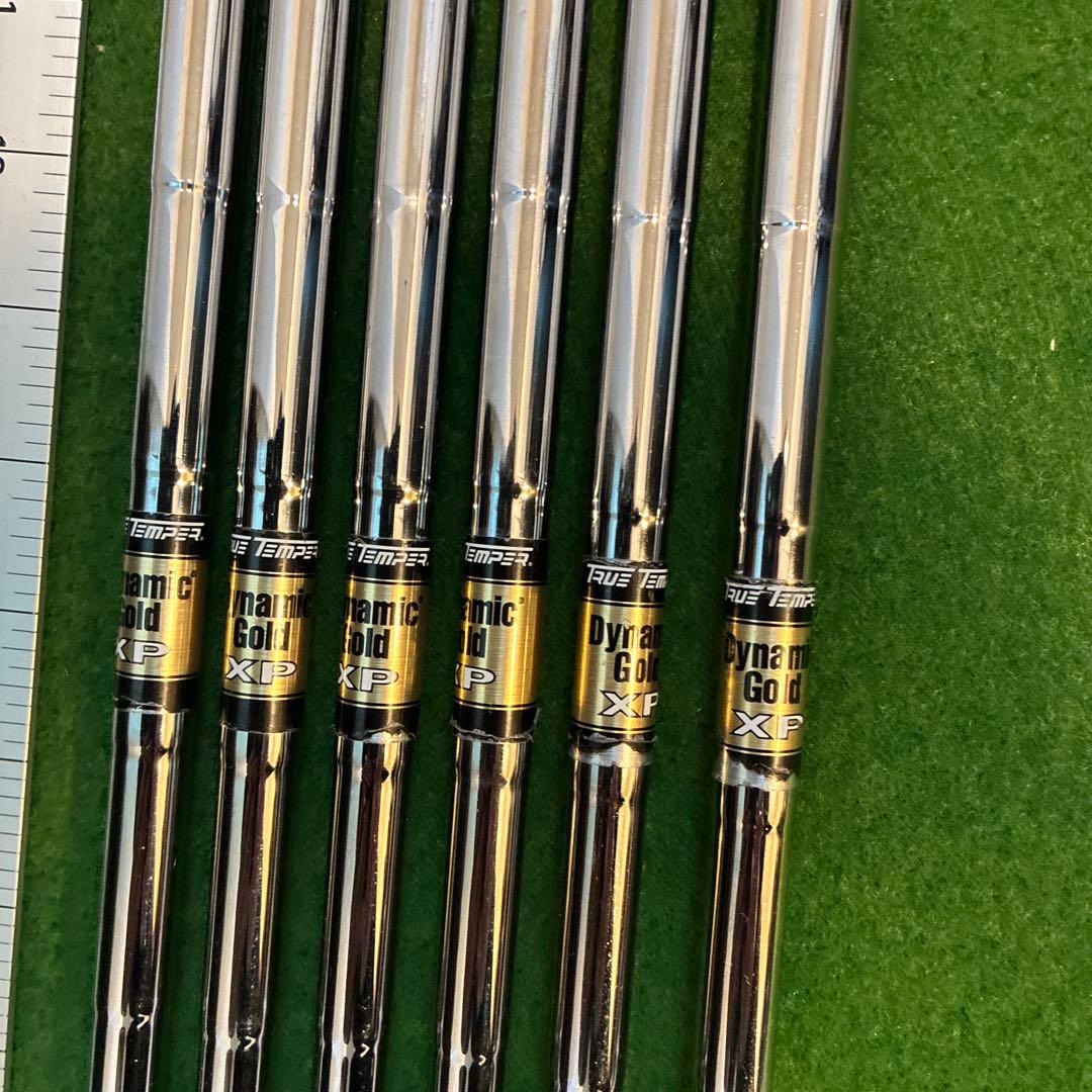 Dynamic Gold XP スチールシャフト 6本セット