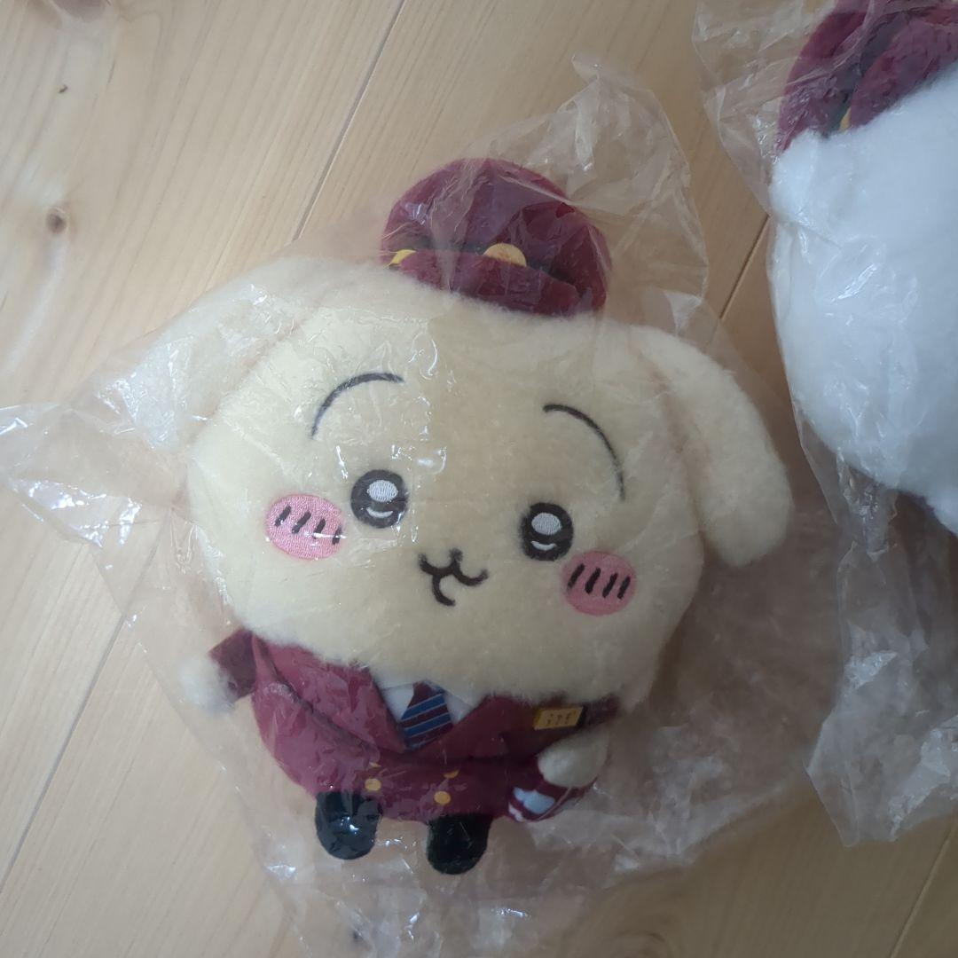 ちいかわ　阪急電車なほわほわぬいぐるみS　ちいかわ阪急