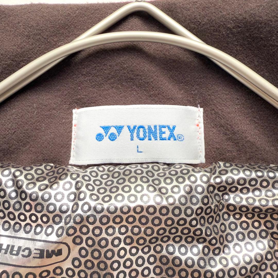 新品 YONEX 中綿ブルゾン L オレンジ ヒートカプセル メガヒート