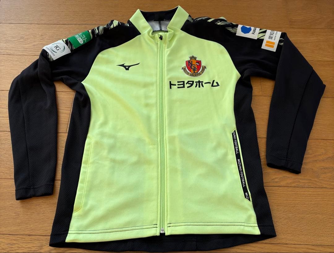 グランパス　2022練習用アウターシャツサイズ:S、GKモデル(イエロー)