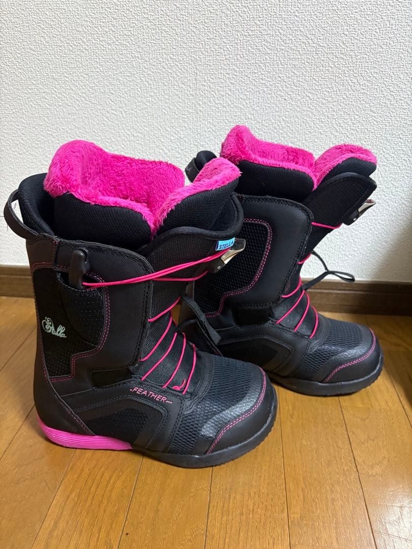STELLA ステラ　FEATHER スノーボード　ブーツ 23.5cm