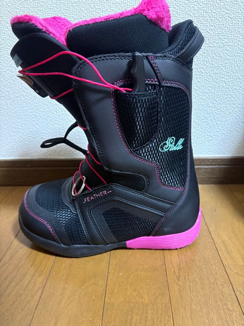 STELLA ステラ　FEATHER スノーボード　ブーツ 23.5cm