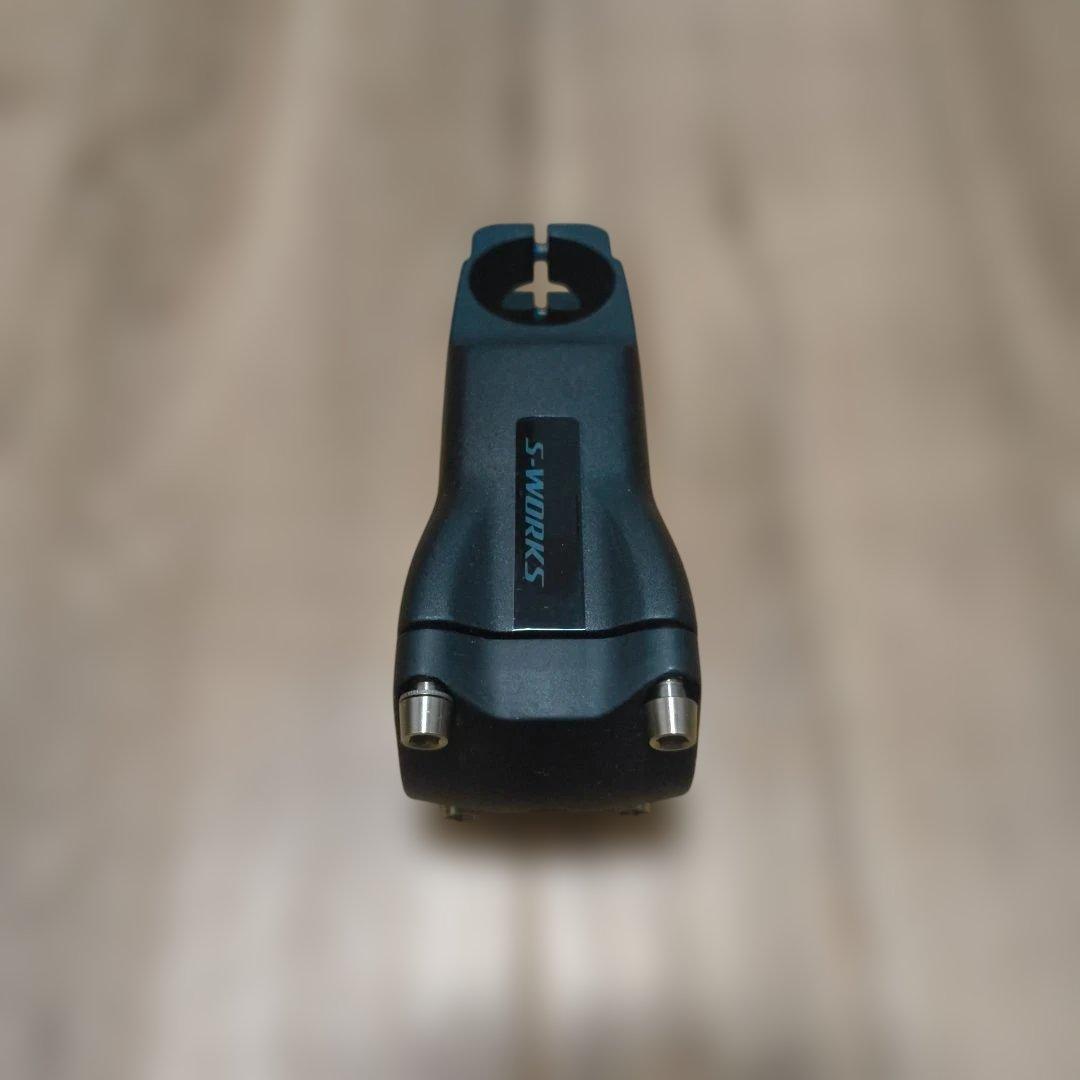 新車外し　S-Works Tarmac Stem 80mm 6°