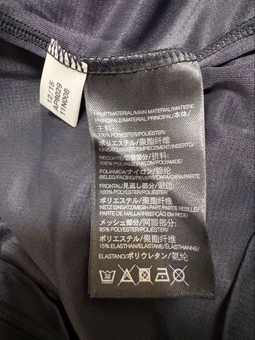 adidas by kolor シルバー箔 アシンメトリー Tシャツ アディダス