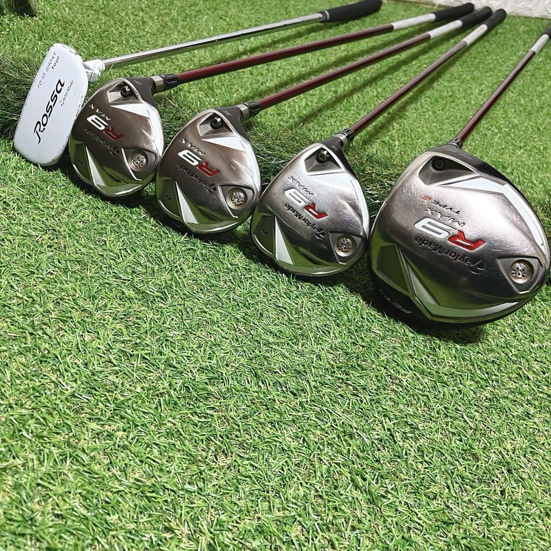 TaylorMade統一 初心者にオススメ即戦力 メンズゴルフクラブ13本セット