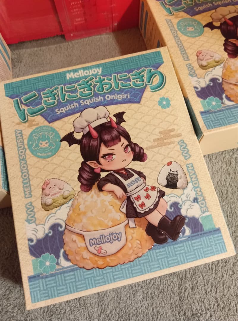 Mellojoy 未開封 3点 にぎにぎ おにぎり とろんスクイーズ メロジョイ