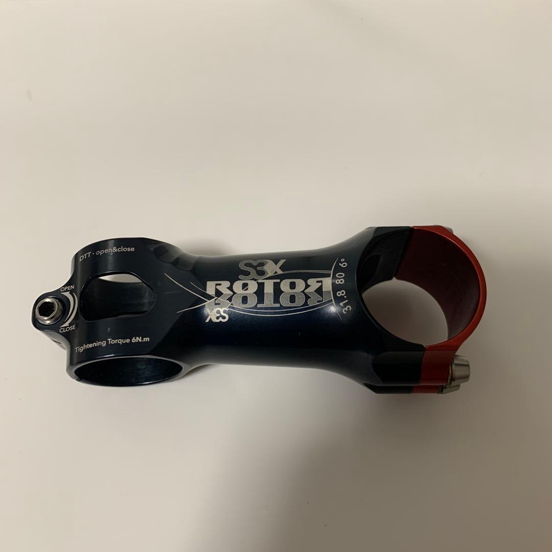 ROTOR S3X ステム 80mm ブラック・レッド