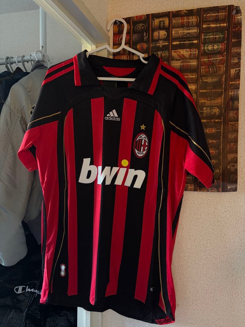 ACミラン bwin Adidas ユニフォーム S 新品