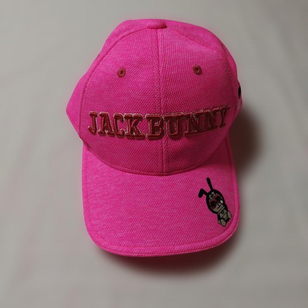 ジャックバニーJACK BUNNY 蛍光ピンク　キャップ　 ドラえもん　美品
