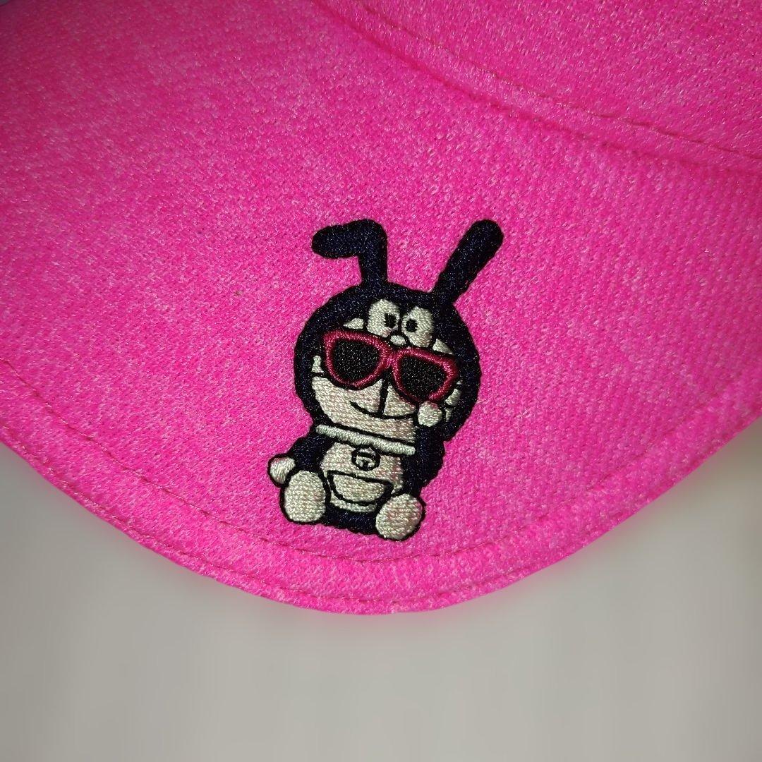 ジャックバニーJACK BUNNY 蛍光ピンク　キャップ　 ドラえもん　美品