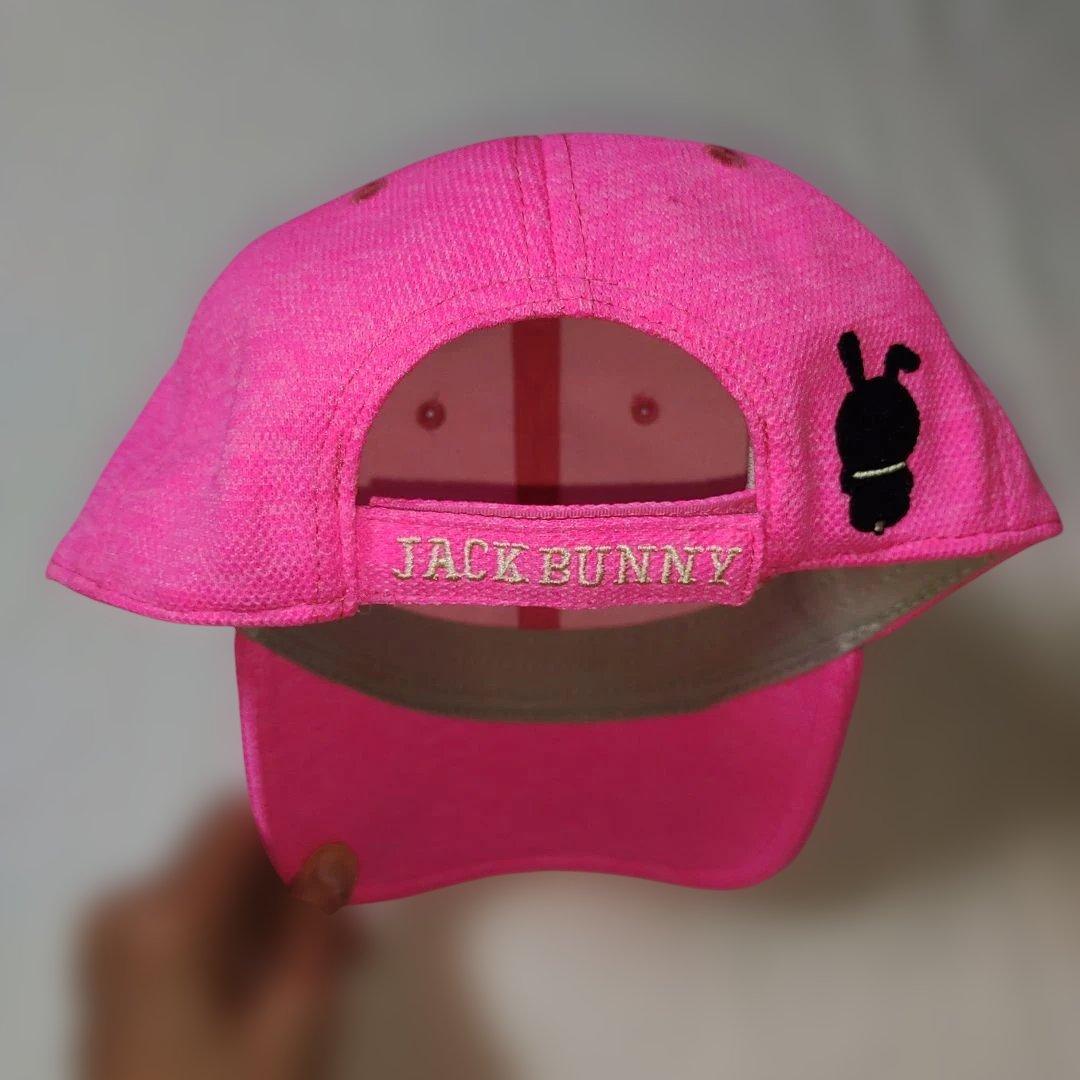 ジャックバニーJACK BUNNY 蛍光ピンク　キャップ　 ドラえもん　美品