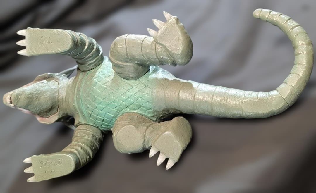 ゼロン「スペクトルマン」登場怪獣（マーミット）ビニパラ金剛 ソフビフィギュア
