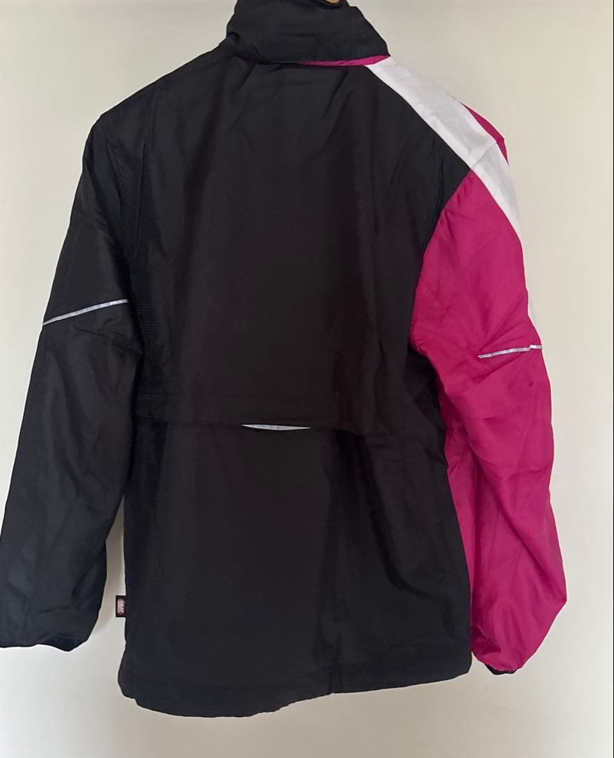 YONEX ウィンドブレーカー上下セット ブラック/ピンク☆Sサイズ美品＆新品