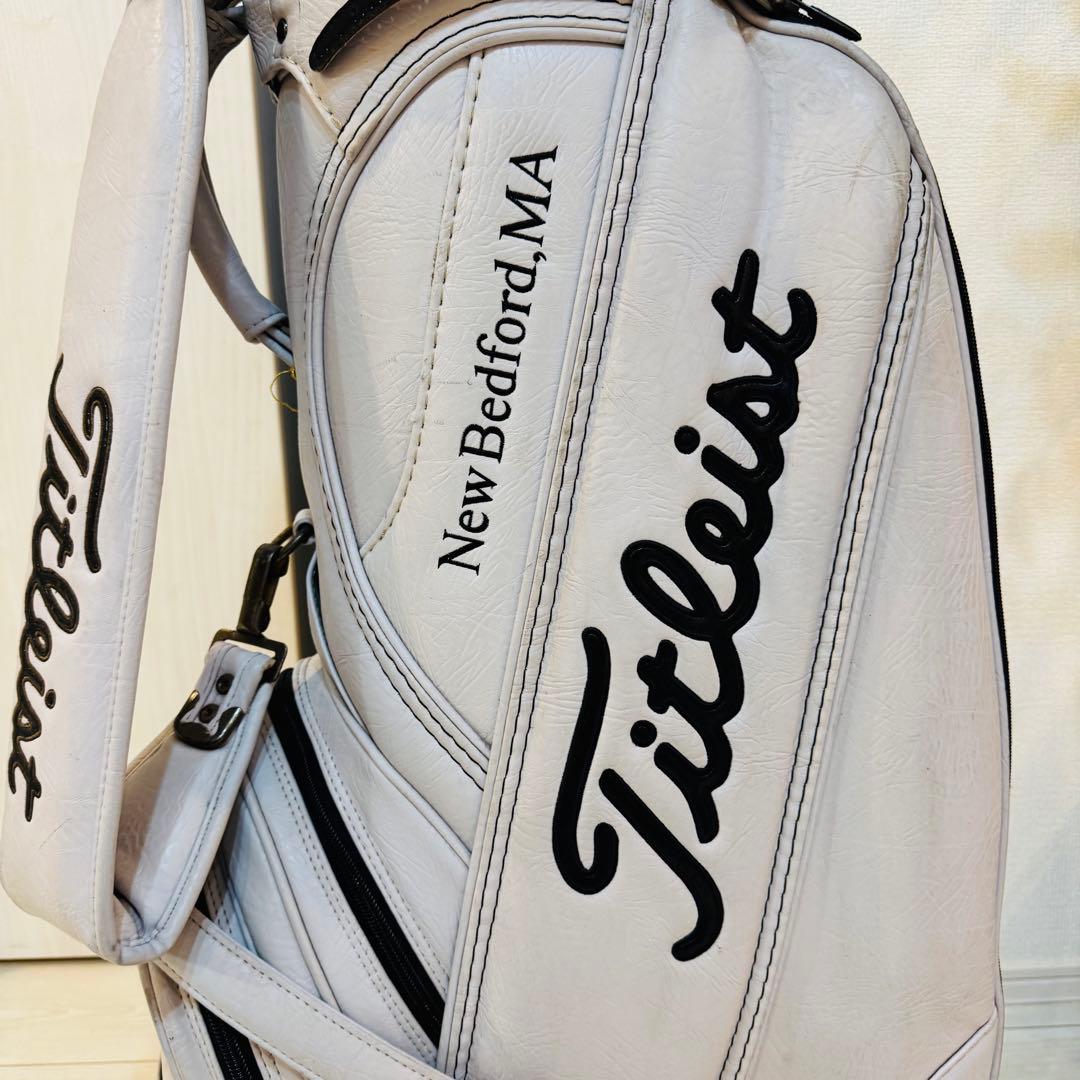 【希少 限定】Titleist ATHLETE キャディバッグ ホワイト