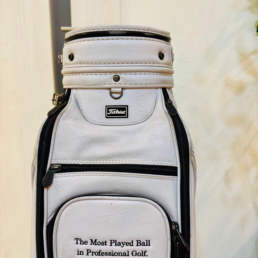 【希少 限定】Titleist ATHLETE キャディバッグ ホワイト