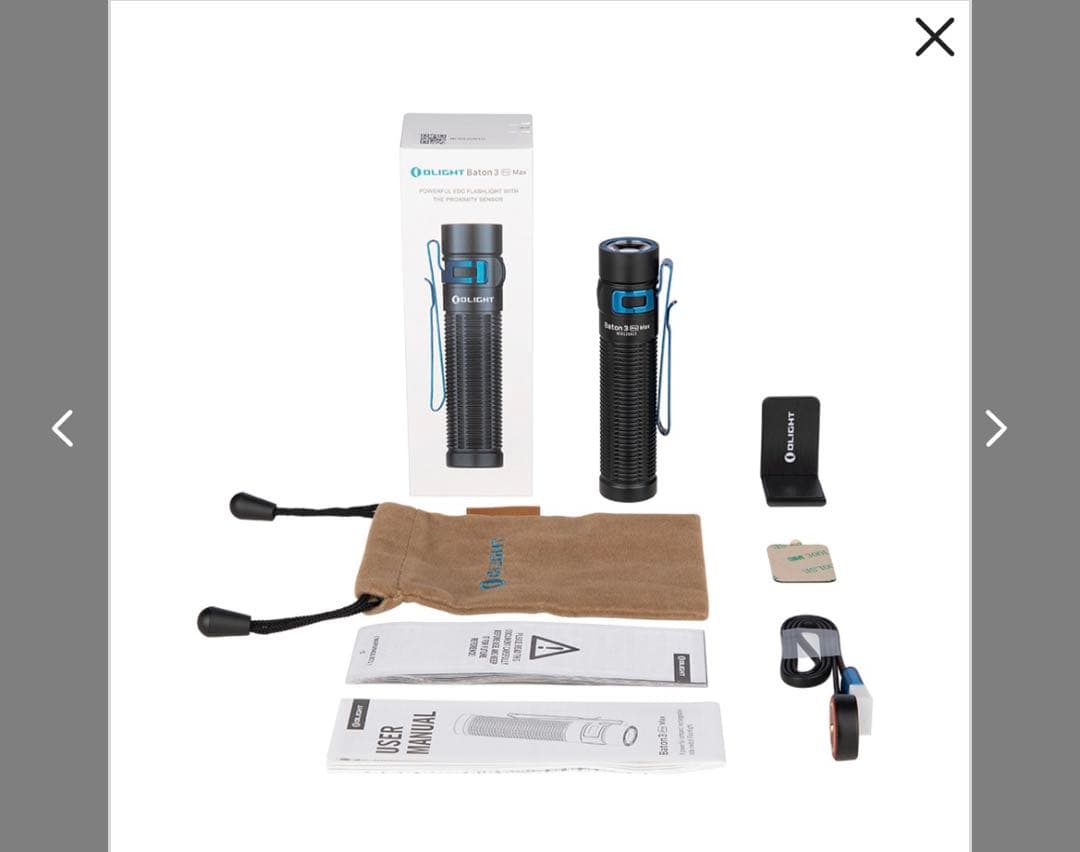 OLIGHT オーライト　Baton 3 Pro Max 新品未使用　未開封