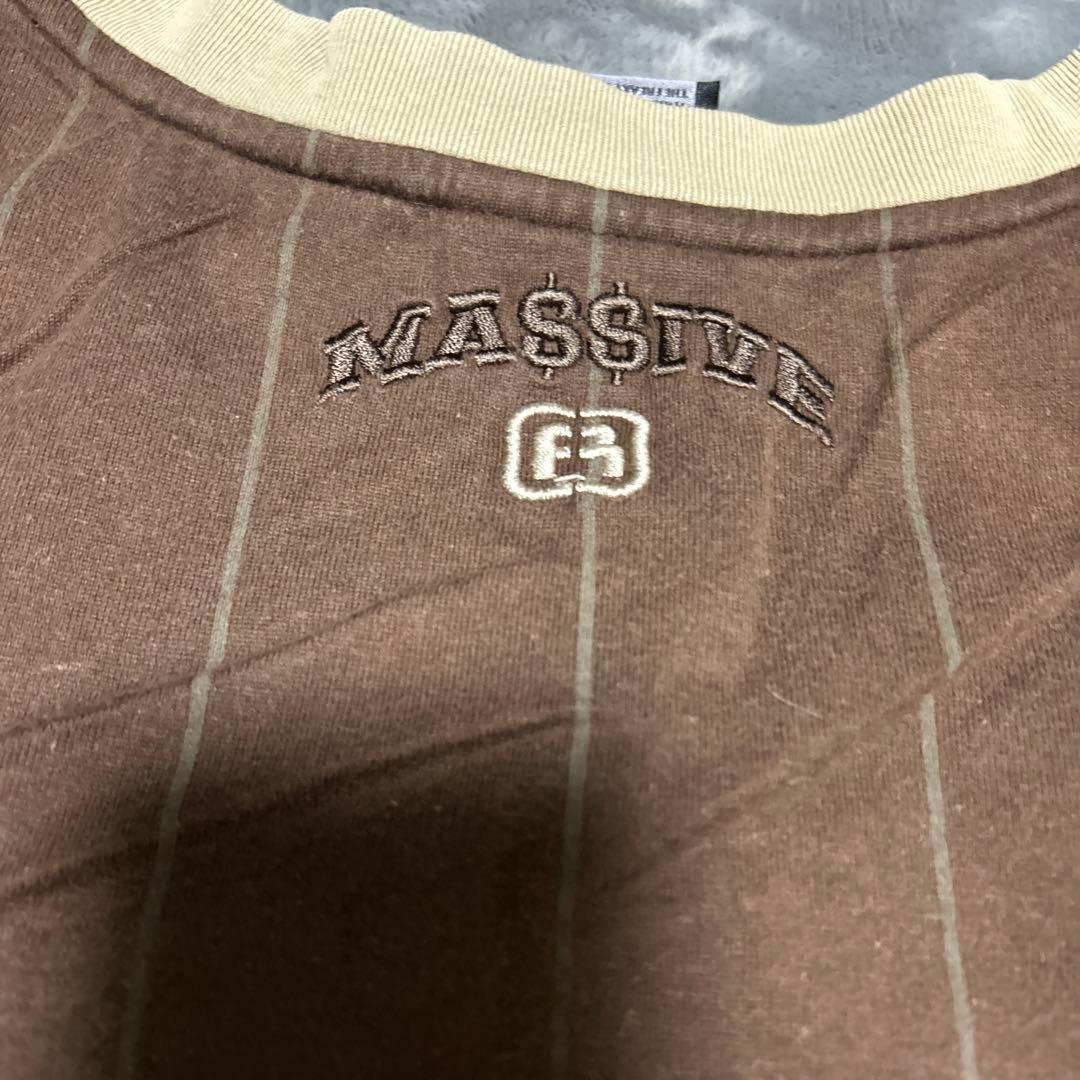 FREAKY MASSIVE XL タンクトップ ブラウン ストリート　90s