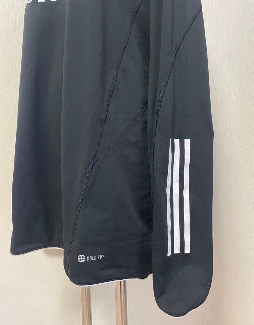 adidas 日本代表 JFA ピステ ネックウォーマー付き黒 3XLサイズ