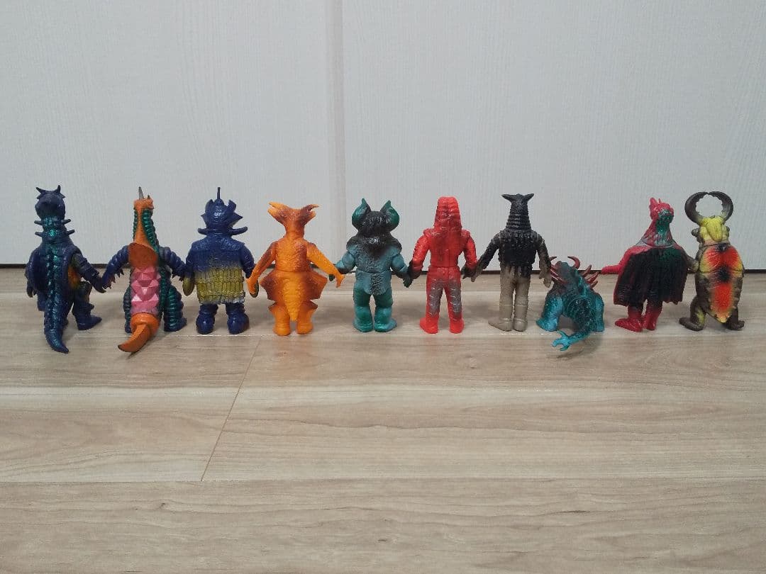 ビンテージ 当時物 ポピー キングザウルスシリーズ ソフビ 10体セット