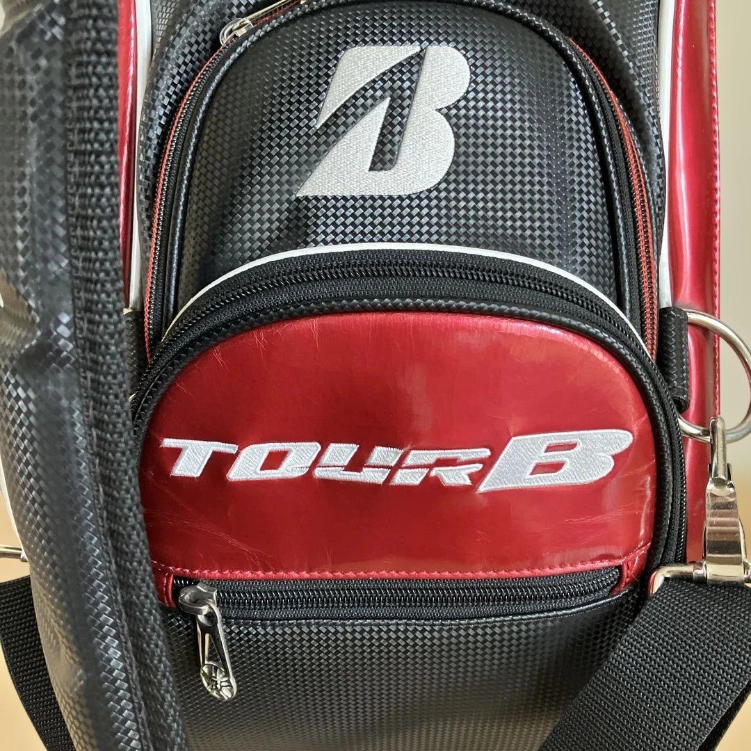BRIDGESTONE TOUR B キャディバッグ　ヘッドカバー2個付