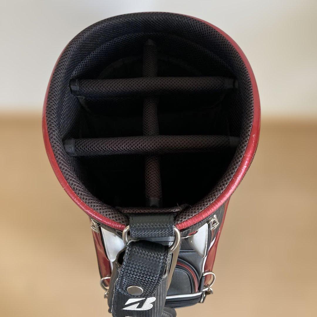 BRIDGESTONE TOUR B キャディバッグ　ヘッドカバー2個付