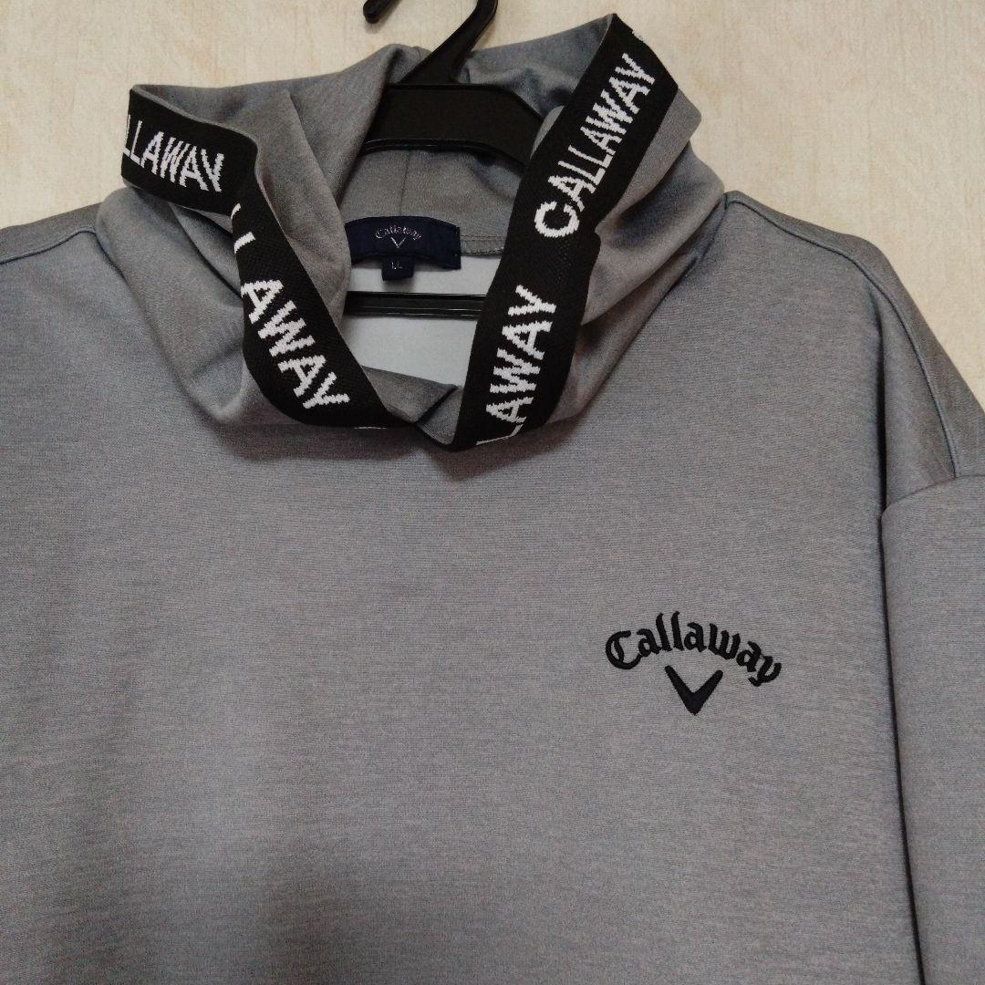 Callaway グレー フード付きトレーナー LL