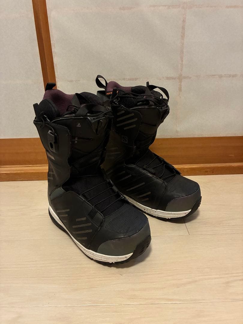 サロモン ビンディングブーツセット スノーボード用 salomon ホログラム