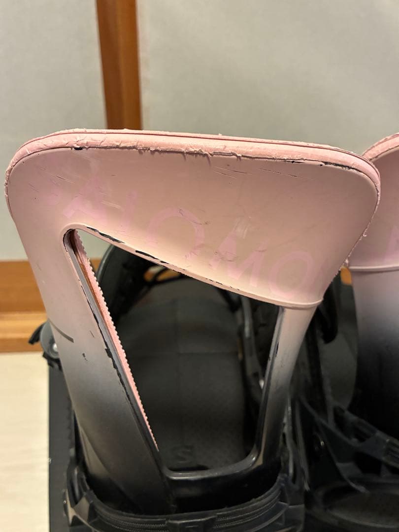 サロモン ビンディングブーツセット スノーボード用 salomon ホログラム