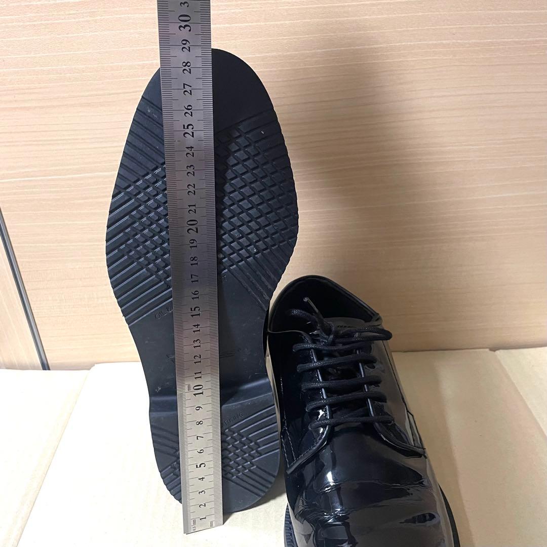 【美品】BATES ベイツ サービスシューズ ハイグロス E01842 7M