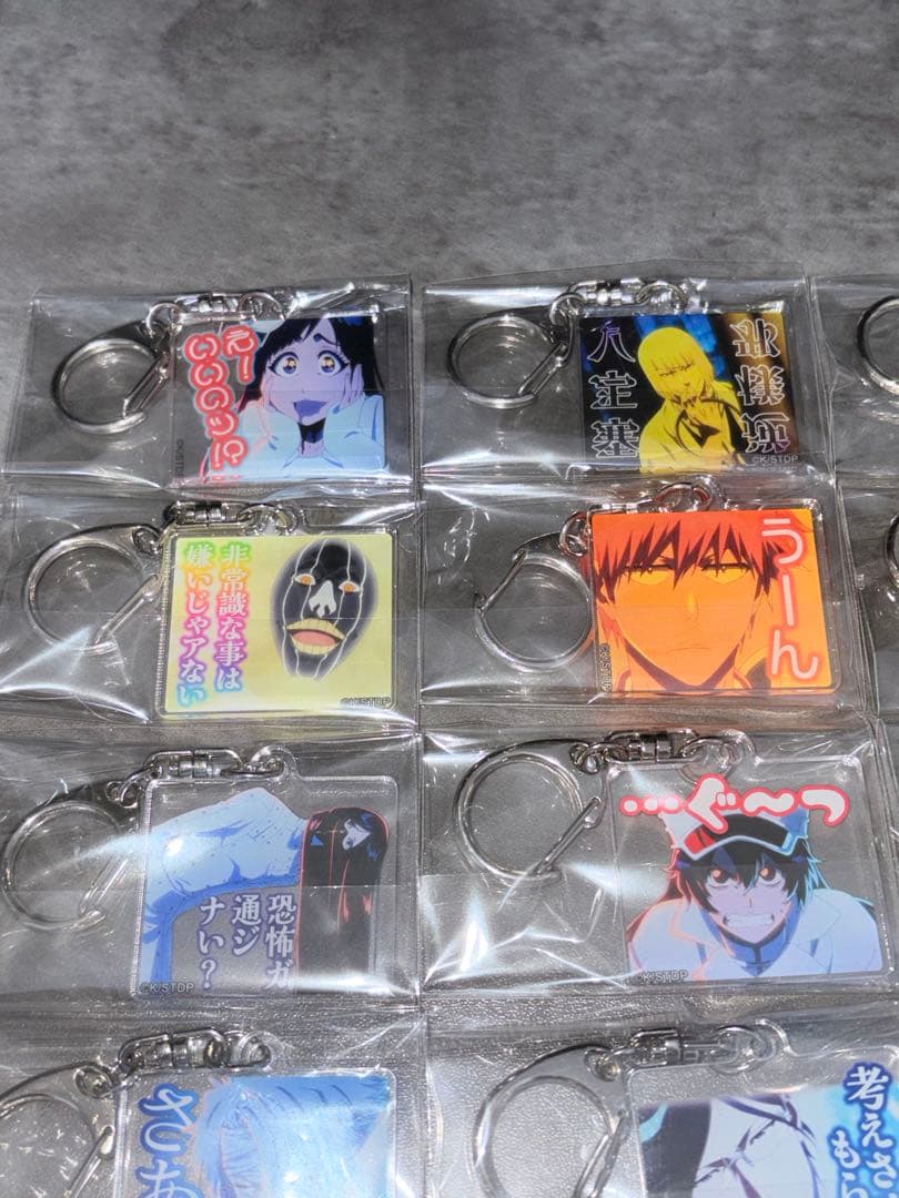 BLEACH ランダムアクリルキーホルダー　19種　セミコンプリート　黒崎一護