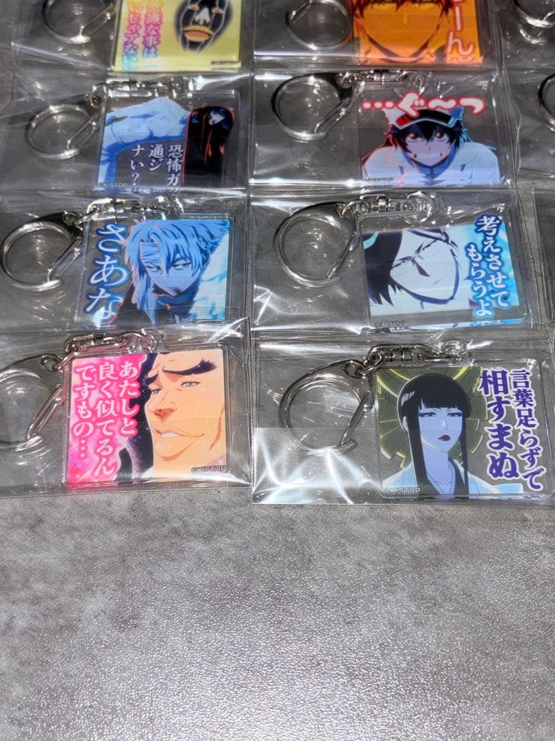 BLEACH ランダムアクリルキーホルダー　19種　セミコンプリート　黒崎一護