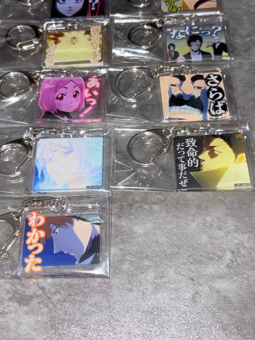 BLEACH ランダムアクリルキーホルダー　19種　セミコンプリート　黒崎一護