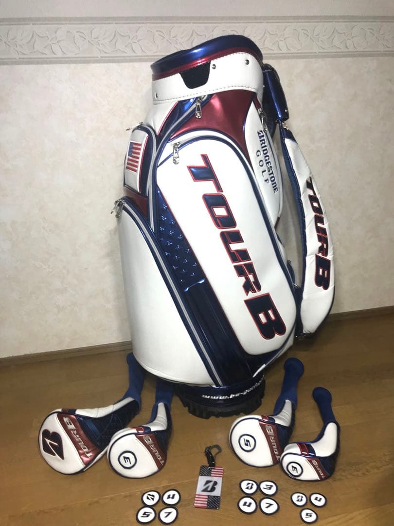 BRIDGESTONE GOLF TOUR B キャディバッグ 全米モデル