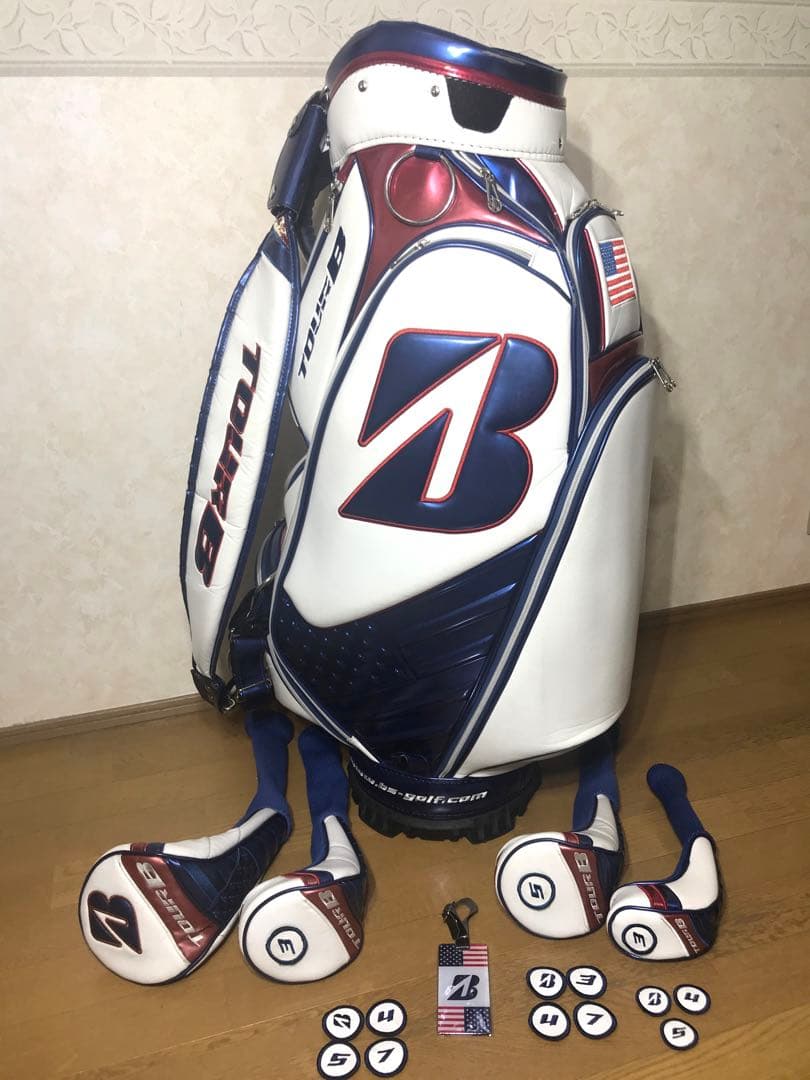 BRIDGESTONE GOLF TOUR B キャディバッグ 全米モデル