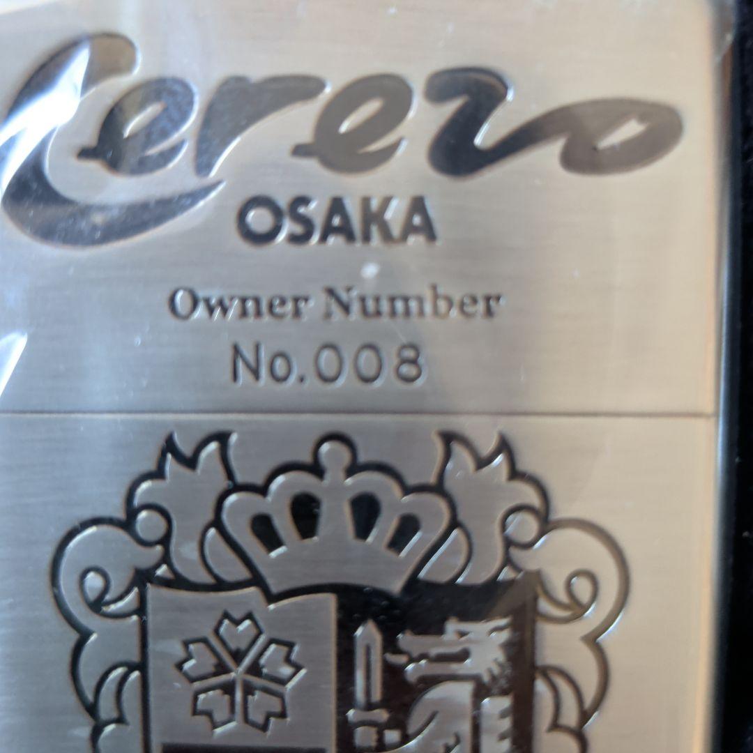 セレッソ大阪　ZIPPO　ライター　シリアルナンバー“８”