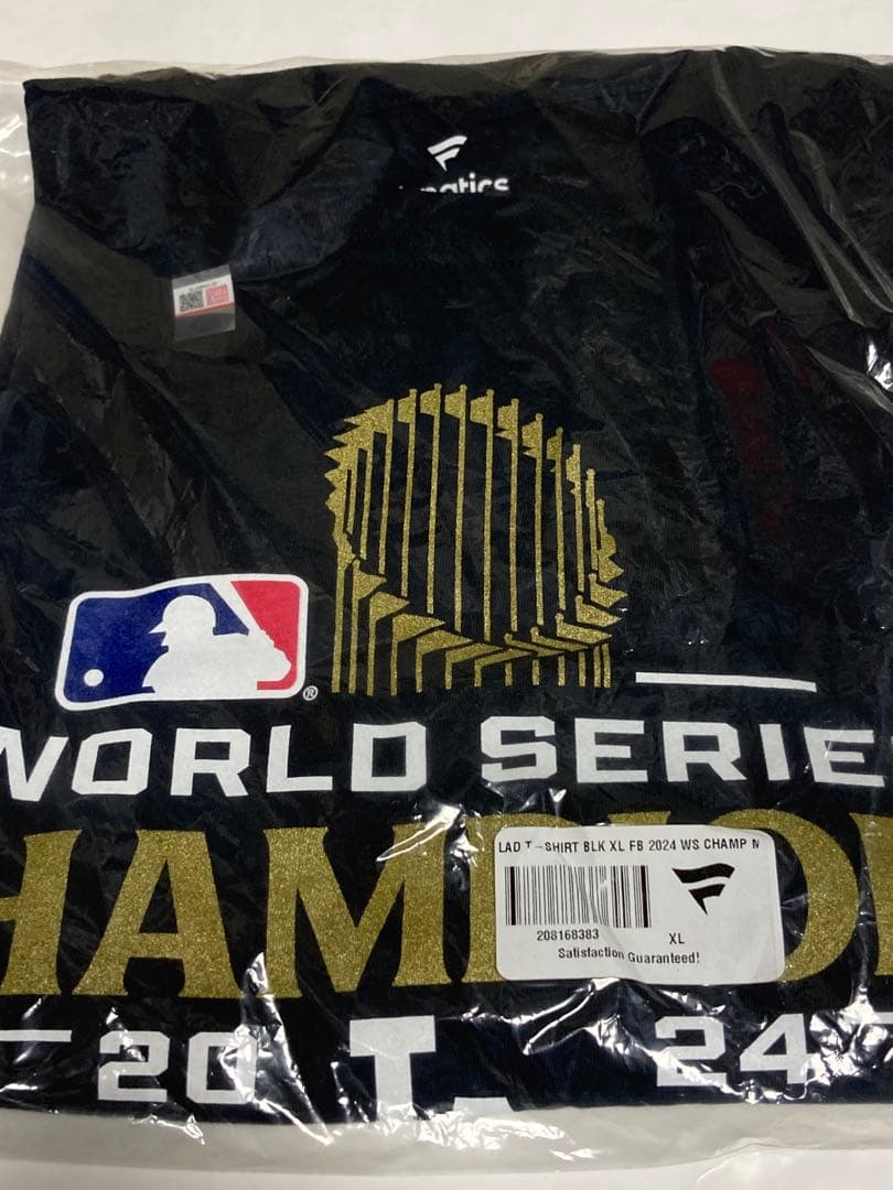 新品XL100%正規品Fanatics大谷翔平17優勝記念WS2024ドジャース