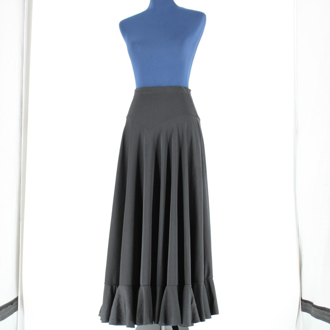 【美品 フラメンコ衣装】ブラック primaboutique ファルダ スカート