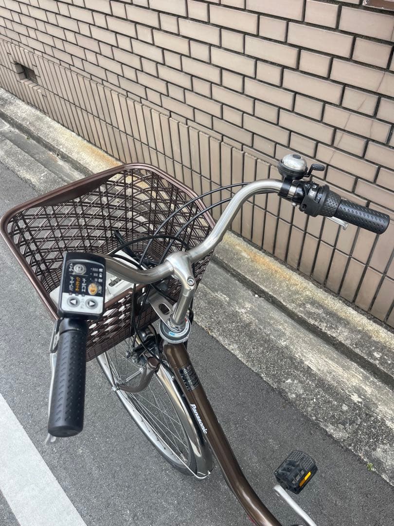 パナソニック電動アシスト自転車^_^