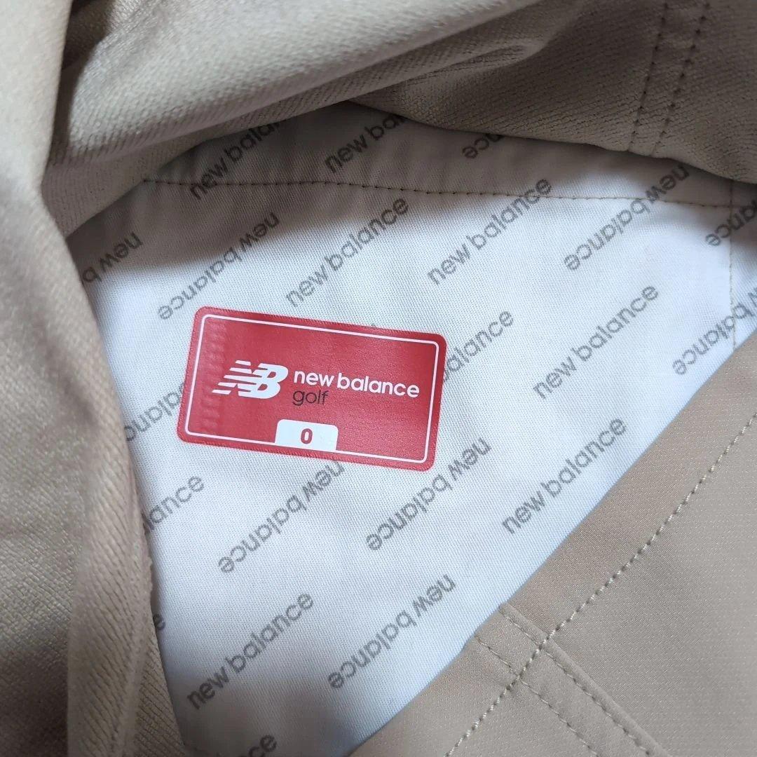 new balance ゴルフ スカート ベージュ未使用タグ付き